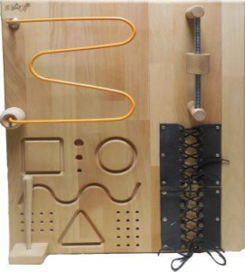 Настенная панель для эрготерапии (вариант 2) - fgospostavki.ru - Салехард