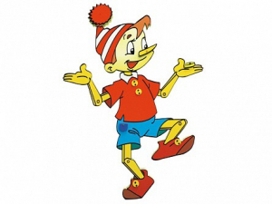 Сенсомоторное декоративно-развивающее панно "Буратино" - fgospostavki.ru - Салехард