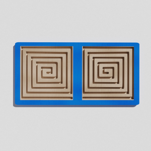 Такт-панель «Синий лабиринт № 3» - fgospostavki.ru - Салехард