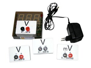 Вольтметр демонстрационный цифровой (с гальванометром) ВДЦ-1С - fgospostavki.ru - Салехард