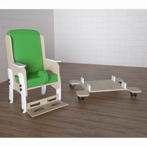 Стул для ребенка с ОВЗ стационарный с мобильной платформой «Адаптация» №4 - fgospostavki.ru - Салехард