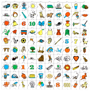 Обучающий конструктор «Мои первые слова» 100 картинок - fgospostavki.ru - Салехард