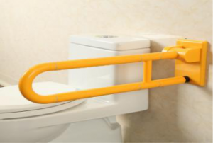 Поручень настенный откидной "Антибак" 600 миллиметров - fgospostavki.ru - Салехард