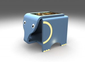 Интерактивный стол "Слоник" 32" (2 касания) - fgospostavki.ru - Салехард