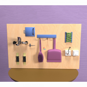 Бизиборд «Домашний уголок» - fgospostavki.ru - Салехард