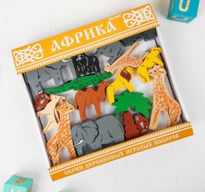 Конструктор "Африка", 35 элементов - fgospostavki.ru - Салехард