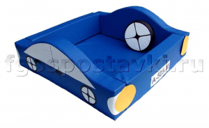 Сухой бассейн "Автомобиль" с аппликациями - fgospostavki.ru - Салехард