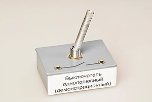 Выключатель однополюсный (демонстрационный) - fgospostavki.ru - Салехард