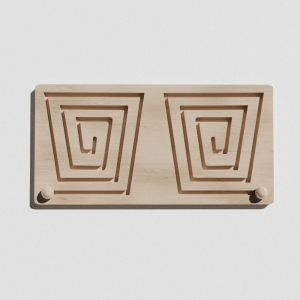 Такт-панель «Лабиринт-трапеция №5» - fgospostavki.ru - Салехард