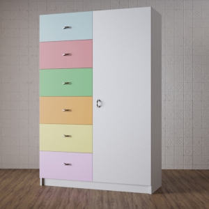 Шкаф «Яркие краски» - fgospostavki.ru - Салехард