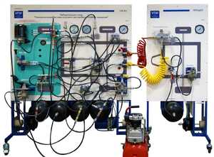 Лабораторный стенд «Пневматическая система грузового автомобиля КАМАЗ с прицепом» - fgospostavki.ru - Салехард