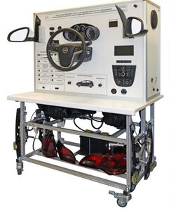 Действующий обучающий комплекс для изучения электрического оборудования, электрических и электронных цепей, а также мультиплексных сетей легковых автомобилей  - fgospostavki.ru - Салехард