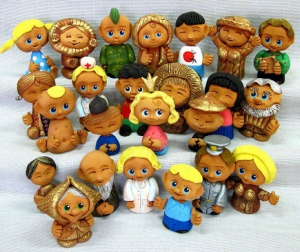 Набор глиняных человечков для сказкотерапии и песочной терапии - fgospostavki.ru - Салехард