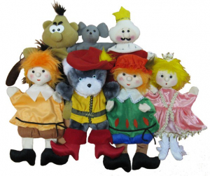 Набор перчаточных кукол "Кот в сапогах" - fgospostavki.ru - Салехард