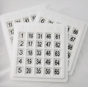 Доска для игры "Бинго" для слабовидящих - fgospostavki.ru - Салехард