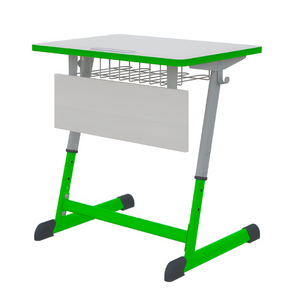 Парта NOMAD одноместная регулируемая по высоте с антивандальной кромкой - fgospostavki.ru - Салехард