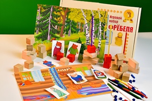 Игровой набор Фребеля "Три медведя" (серия "Сказочный мир". Выпуск 2) - fgospostavki.ru - Салехард