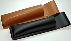 Кожаный чехол для складных тростей. Модель 3 - fgospostavki.ru - Салехард