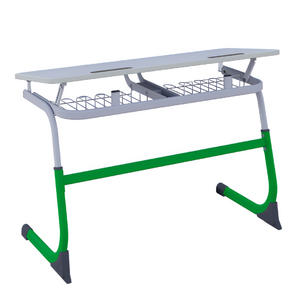 Парта SMARTY двухместная регулируемая по высоте (наклонная столешница) - fgospostavki.ru - Салехард