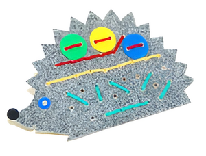 Игра-шнуровка для слабовидящих детей "Ежик" - fgospostavki.ru - Салехард