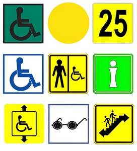 Информационный знак плоский - fgospostavki.ru - Салехард