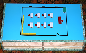 Магнитный набор для реабилитации "Ориентир" (для слепых и слабовидящих детей) - fgospostavki.ru - Салехард