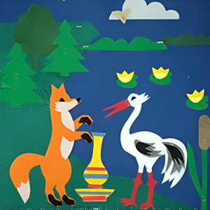 Пособие для слабовидящих детей - Театр-сказка "Лиса и журавль" - fgospostavki.ru - Салехард