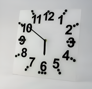 Часы тактильные настольные с крупными цифрами - fgospostavki.ru - Салехард