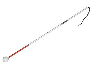 Трость складная ориентационная на крючке 100 сантиметров - fgospostavki.ru - Салехард