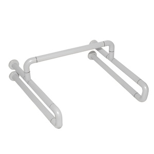 Поручень для писсуара или раковины с антибактериальным покрытием (белый) - fgospostavki.ru - Салехард