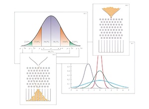 Модель-аппликация "Нормальное распределение (Распределение Гаусса)" (ламинированная) - fgospostavki.ru - Салехард