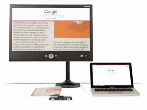 Видеоувеличитель ClearView C Flex с монитором Twinview 24” - fgospostavki.ru - Салехард