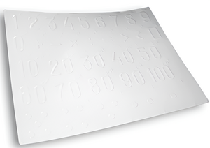 Пособие для слабовидящих детей - Сигнальные карточки по математике - fgospostavki.ru - Салехард