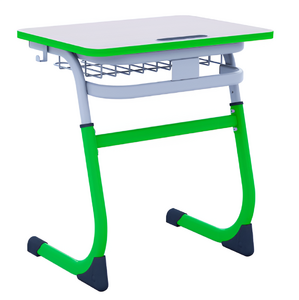 Парта SMARTY одноместная регулируемая по высоте с антивандальной кромкой - fgospostavki.ru - Салехард