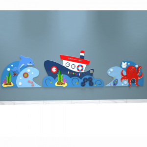 Комплект бизибордов «Морское путешествие» 3 в 1 - fgospostavki.ru - Салехард