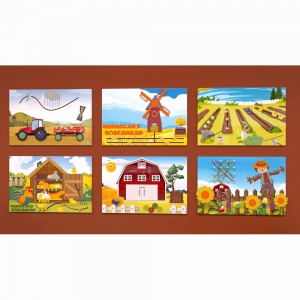 Комплект настенных панелей «Ферма» - fgospostavki.ru - Салехард