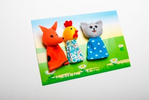 Пальчиковый театр "Кот, петух и лиса" - fgospostavki.ru - Салехард