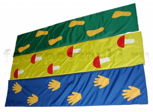 Коврик координационный (из 3-х дорожек + чехол) 120х250 сантиметров - fgospostavki.ru - Салехард