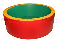 Бассейн с шариками круглый (без рисунка) - fgospostavki.ru - Салехард