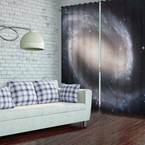 Комплект светонепроницаемых штор "Млечный путь" - fgospostavki.ru - Салехард