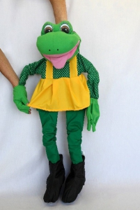 Ростовая кукла логопедическая "Лягушка" - fgospostavki.ru - Салехард