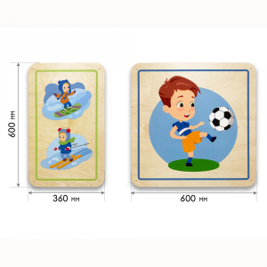 Набор стеновых панелей «Спорт - Путь к победе» - fgospostavki.ru - Салехард