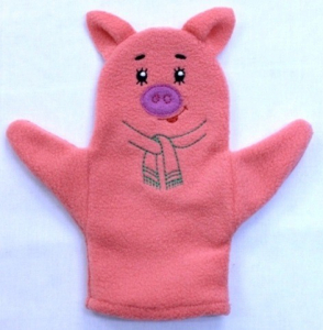 Кукла-рукавичка "Поросенок Нуф-нуф" - fgospostavki.ru - Салехард