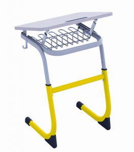 Парта одноместная регулируемая по высоте (наклонная столешница) - fgospostavki.ru - Салехард