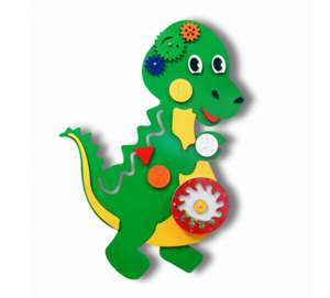 Бизиборд «Малыш-крокодил» - fgospostavki.ru - Салехард