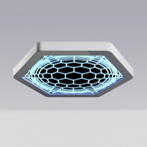 Потолочная светодиодная панель с витражом - fgospostavki.ru - Салехард