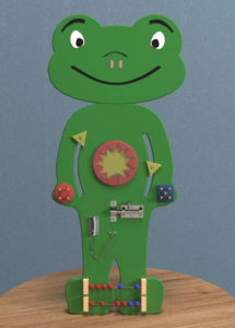 Бизиборд «Лягушонок» - fgospostavki.ru - Салехард