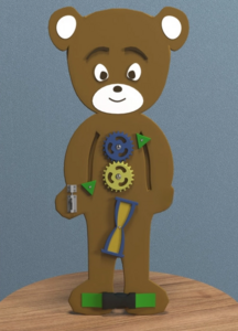 Бизиборд «Медвежонок» - fgospostavki.ru - Салехард