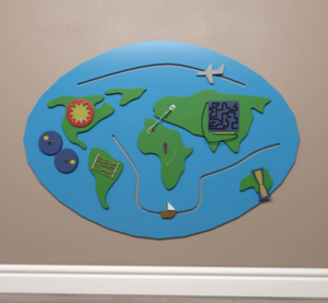 Бизиборд «Планета Земля» - fgospostavki.ru - Салехард