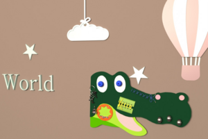 Бизиборд «Голова крокодила» - fgospostavki.ru - Салехард